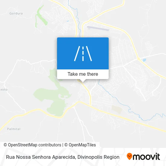 Rua Nossa Senhora Aparecida map