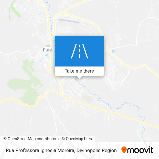 Rua Professora Ignesia Moreira map