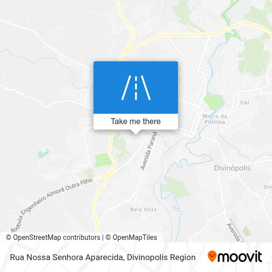 Rua Nossa Senhora Aparecida map