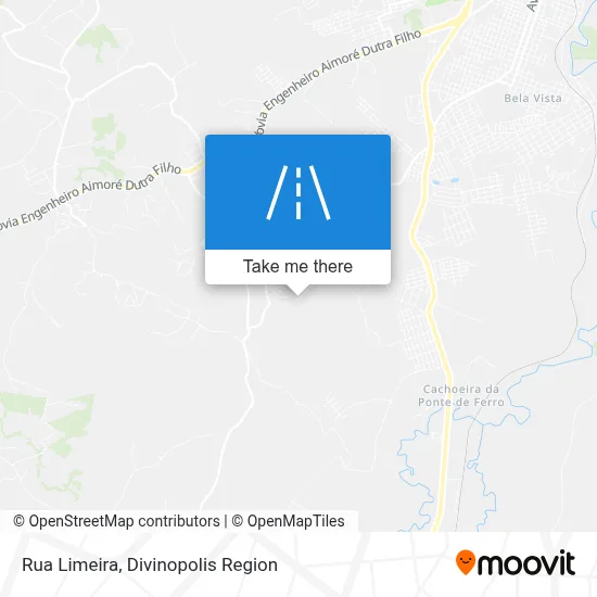Rua Limeira map