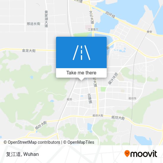 复江道 map