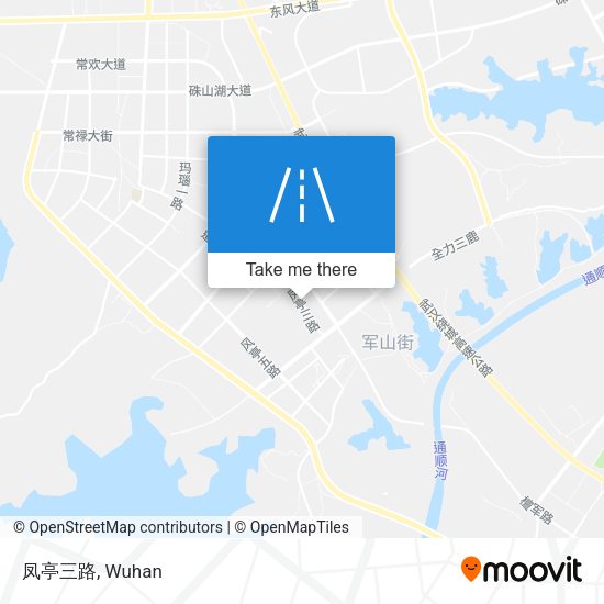 凤亭三路 map