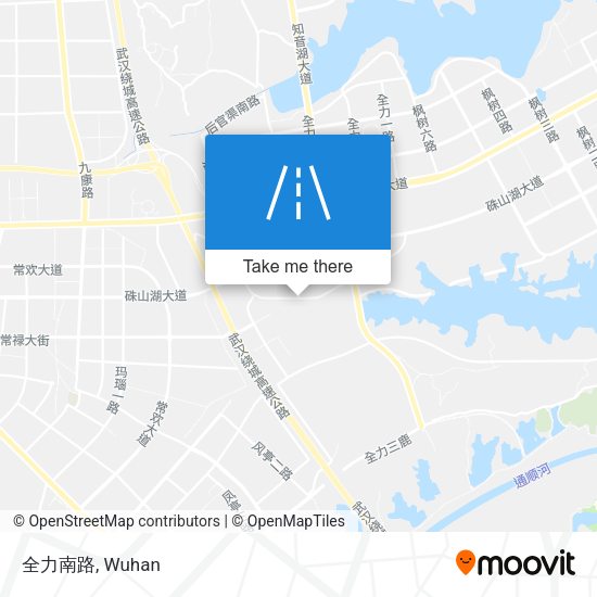 全力南路 map