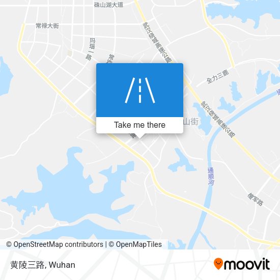 黄陵三路 map