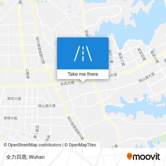 全力四鹿 map