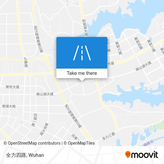 全力四路 map