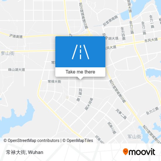 常禄大街 map