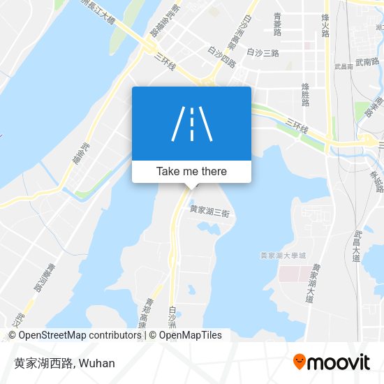 黄家湖西路 map