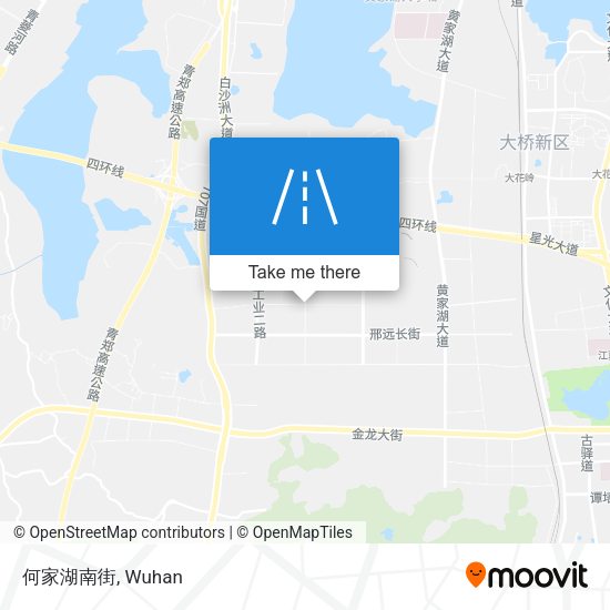 何家湖南街 map