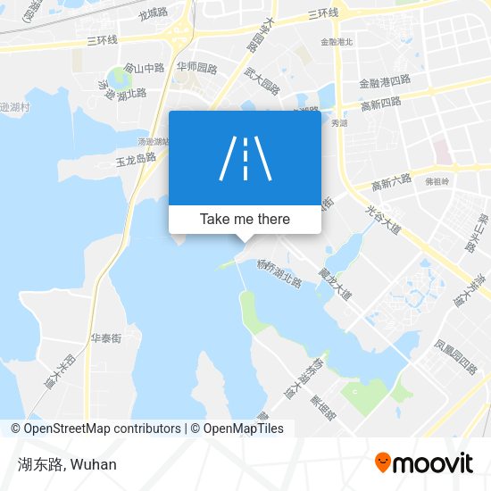 湖东路 map