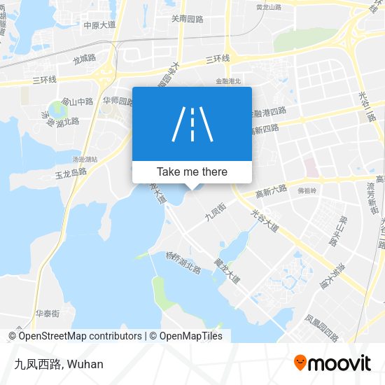 九凤西路 map