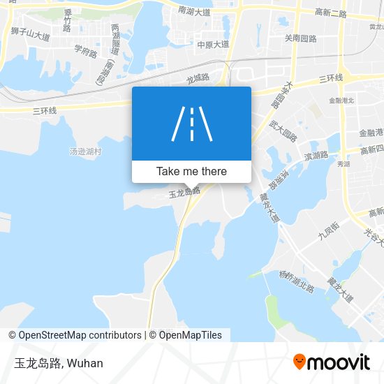 玉龙岛路 map