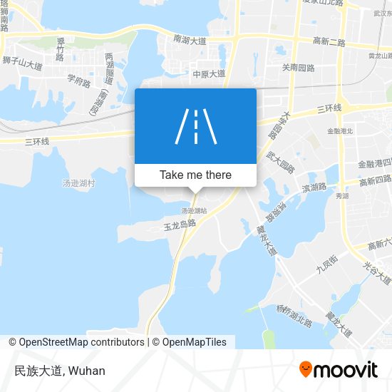 民族大道 map