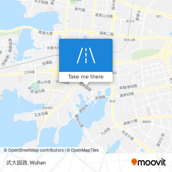 武大园路 map