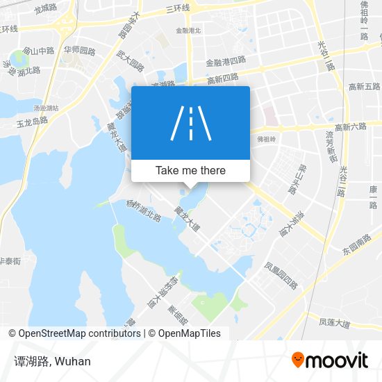 谭湖路 map
