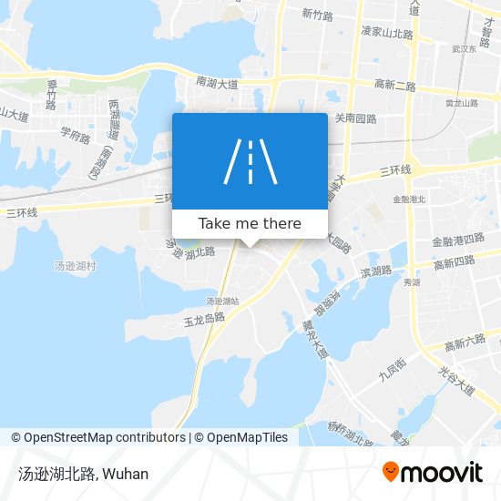 汤逊湖北路 map