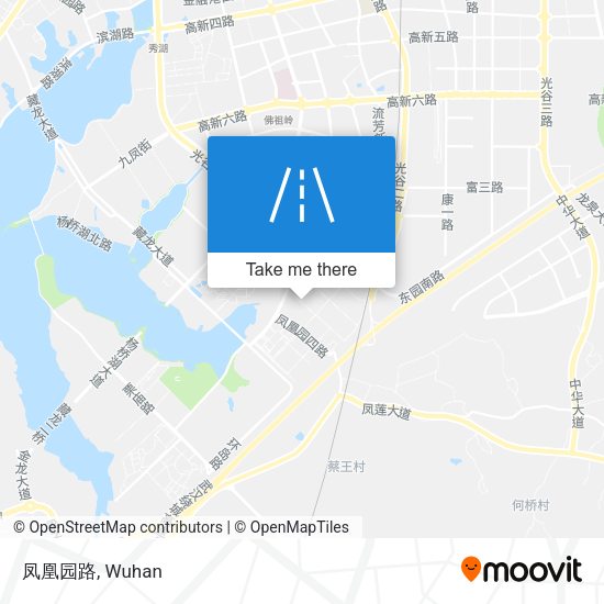 凤凰园路 map