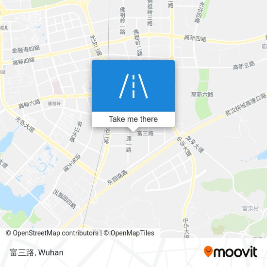 富三路 map