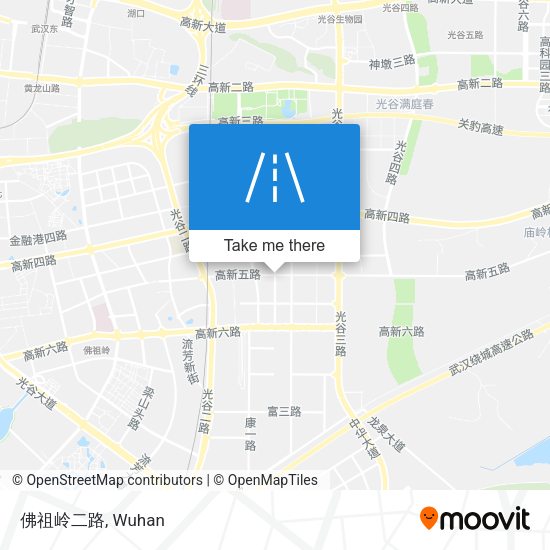佛祖岭二路 map