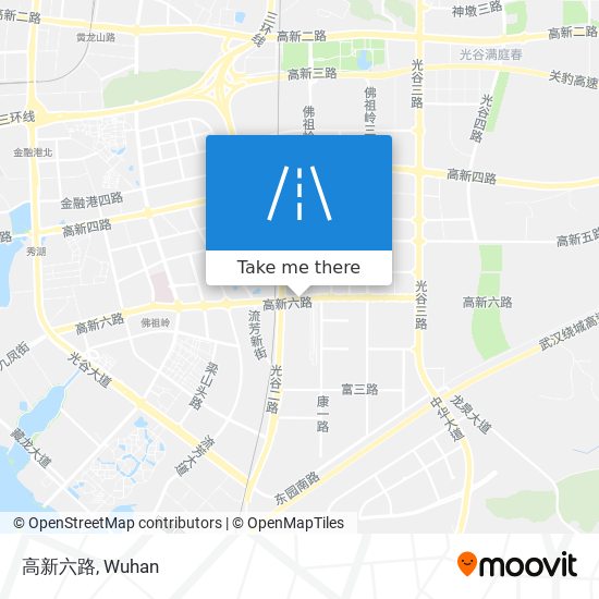 高新六路 map