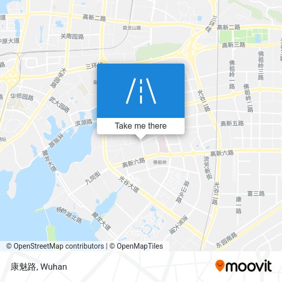 康魅路 map