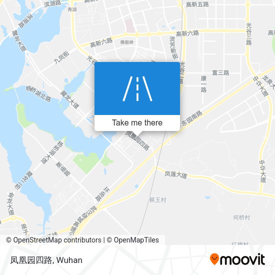 凤凰园四路 map