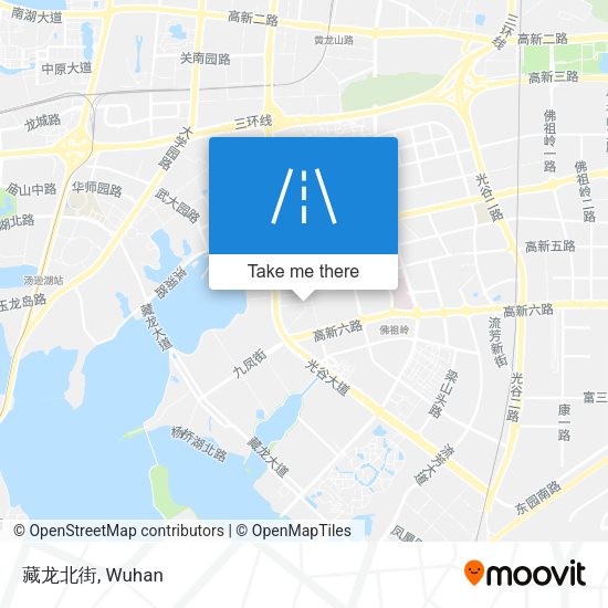 藏龙北街 map