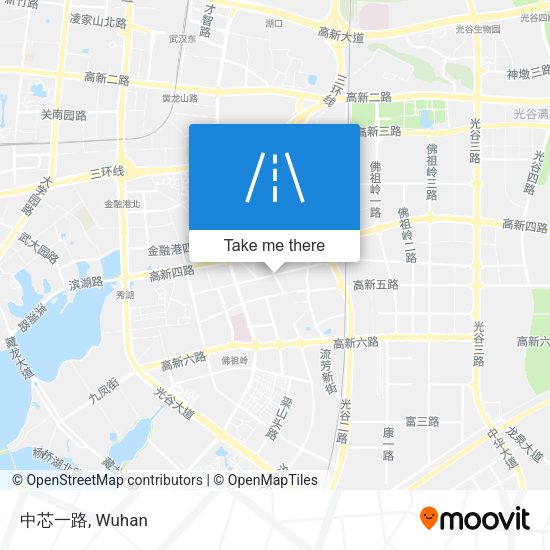 中芯一路 map