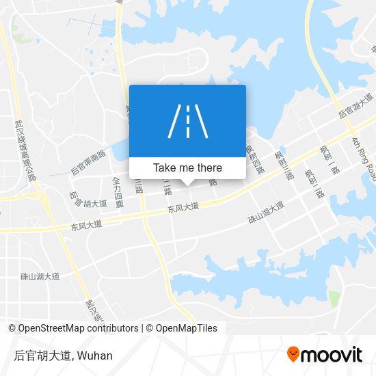 后官胡大道 map