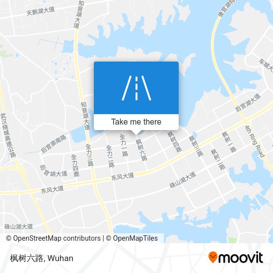 枫树六路 map