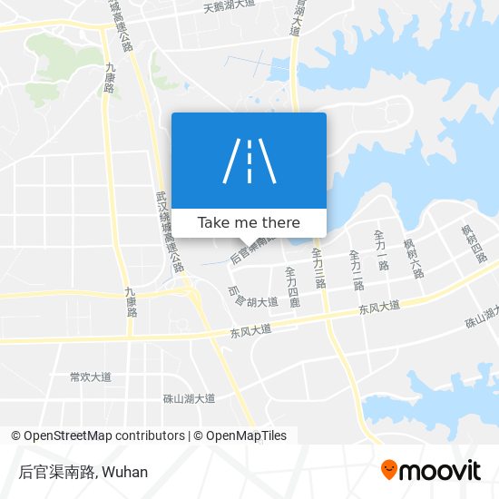 后官渠南路 map