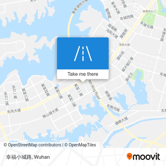 幸福小城路 map