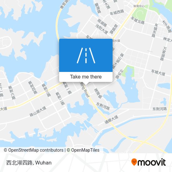 西北湖四路 map