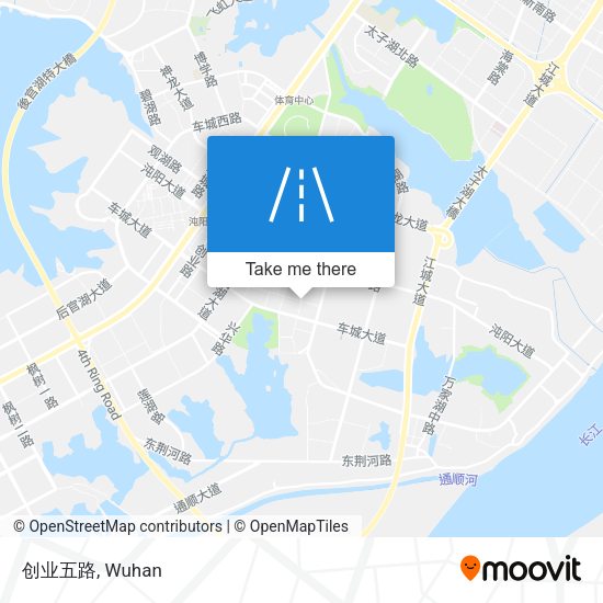 创业五路 map