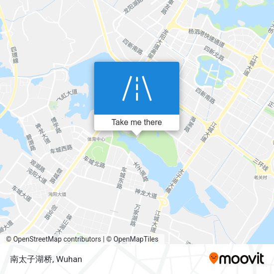 南太子湖桥 map