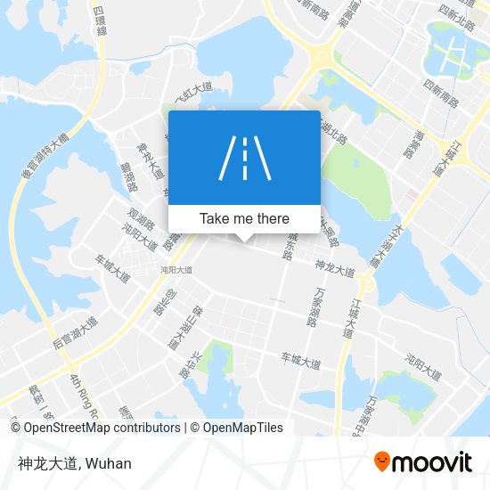 神龙大道 map