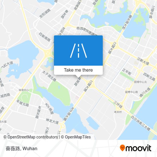 薔薇路 map