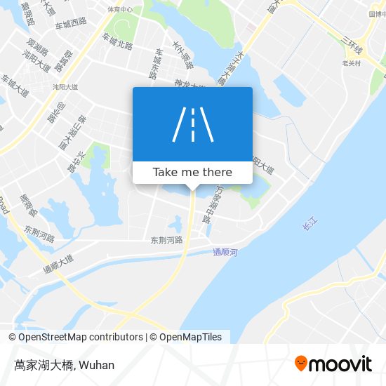 萬家湖大橋 map