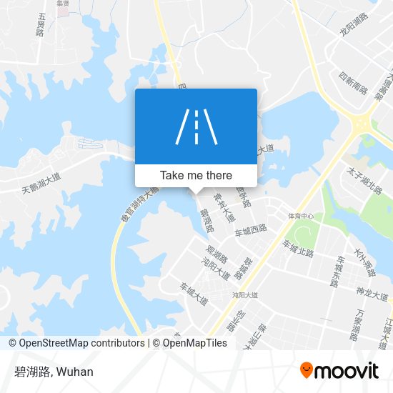 碧湖路 map