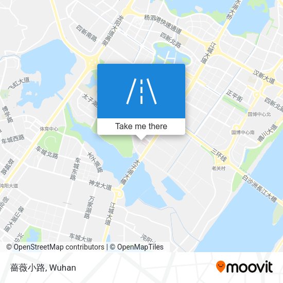 薔薇小路 map