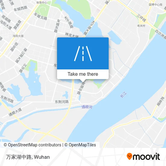 万家湖中路 map