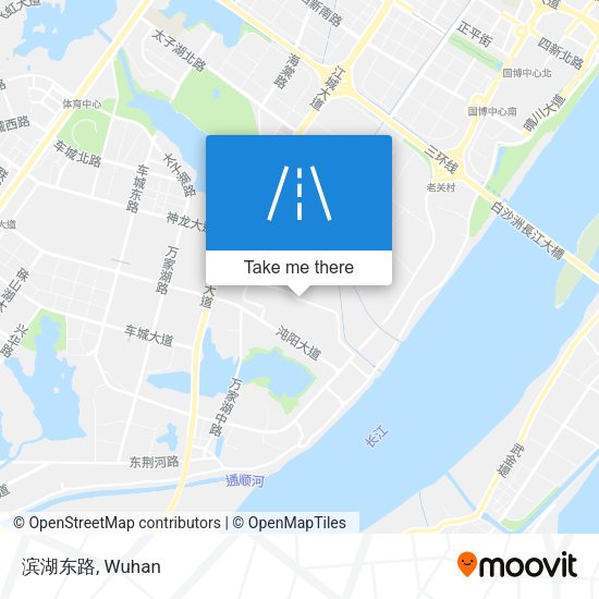滨湖东路 map