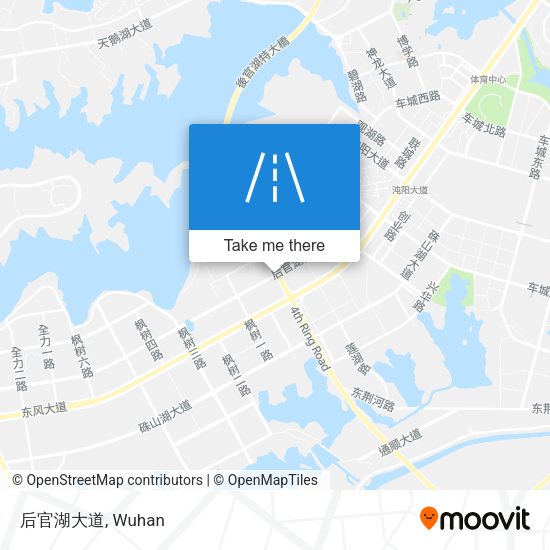 后官湖大道 map