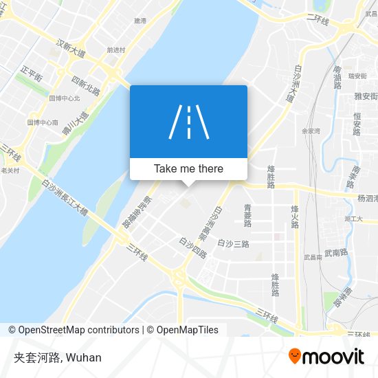 夹套河路 map