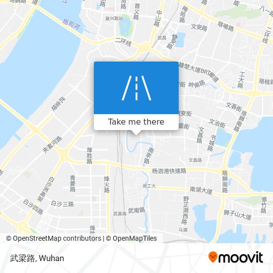 武梁路 map