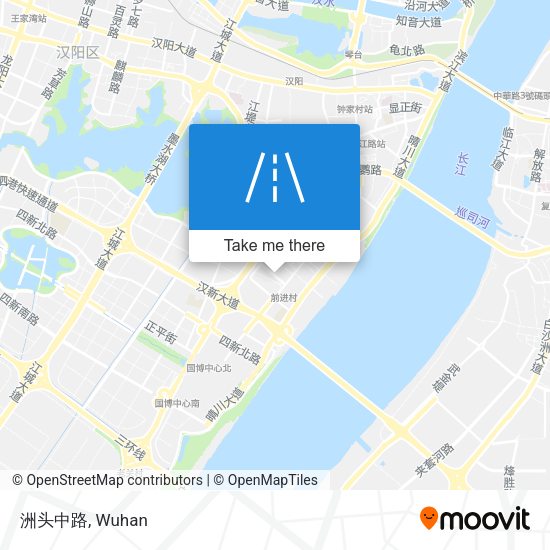 洲头中路 map