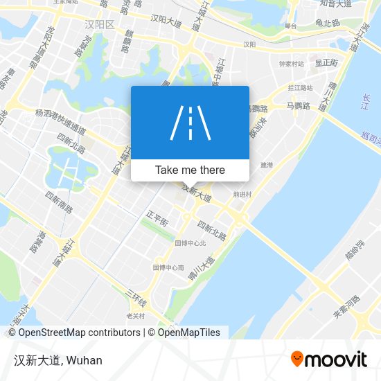 汉新大道 map