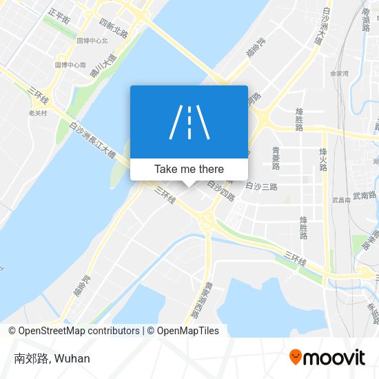 南郊路 map