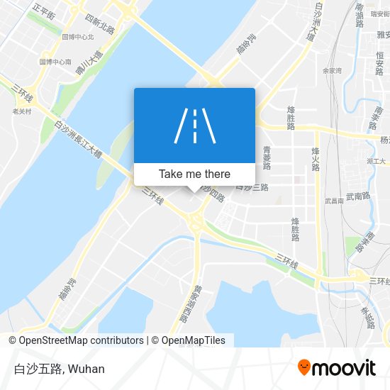 白沙五路 map