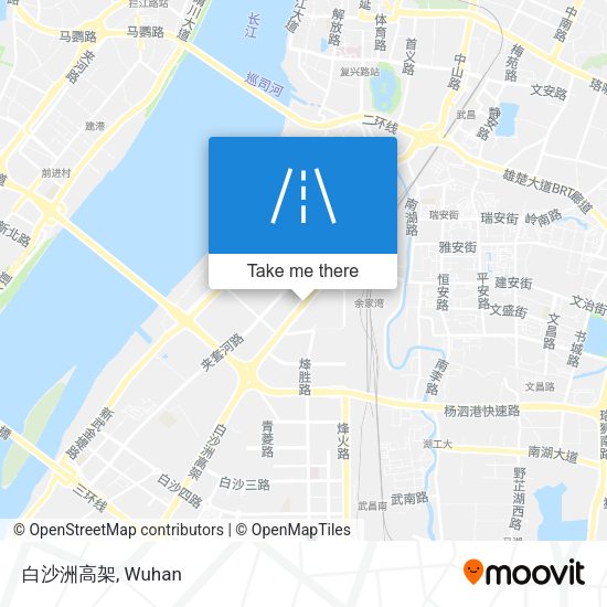 白沙洲高架 map